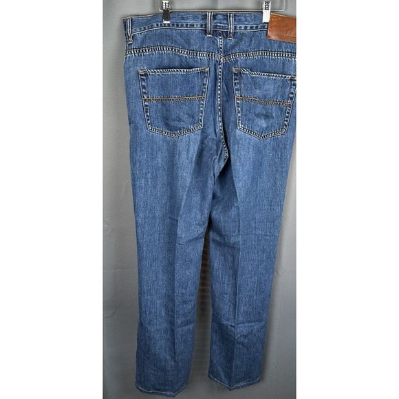 Tommy Bahama Classic Fit Men's Blue Medium Wash Straight Jeans Size 36X32 - Picture 8 of 11